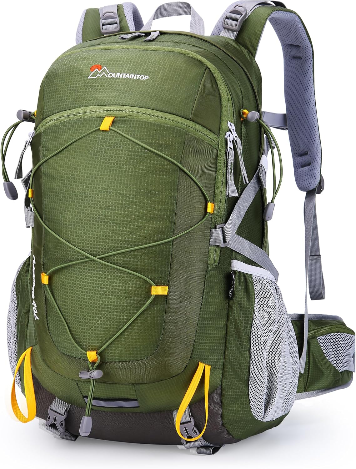 MOUNTAINTOP 40L Hiking Backpacks Trekking Rucksack with Rain Cover Light Daypack...