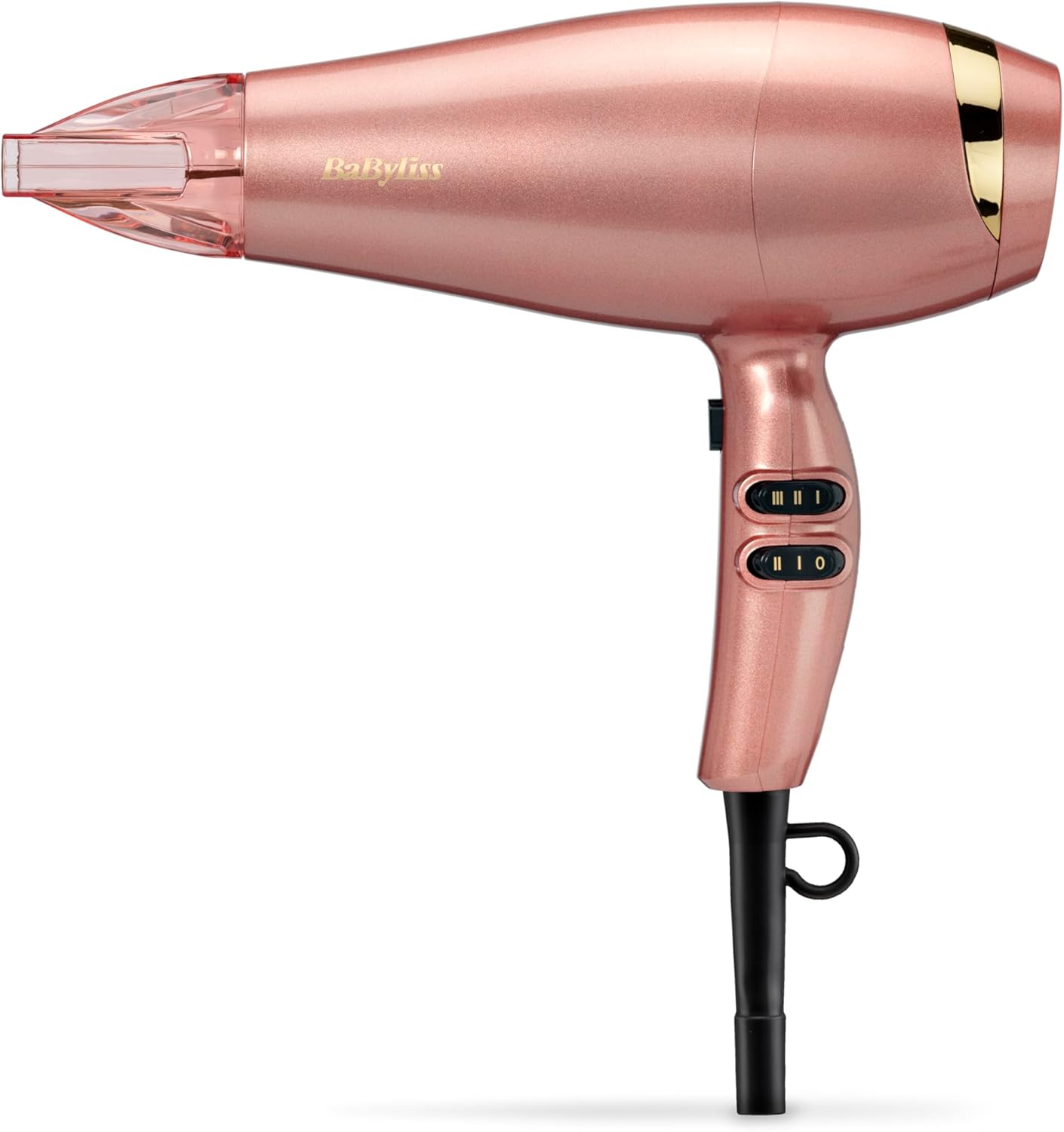 BaByliss Rose Gold 2100W Hair Dryer, Ionic, Lightweight, Smooth Fast Drying, Coo...