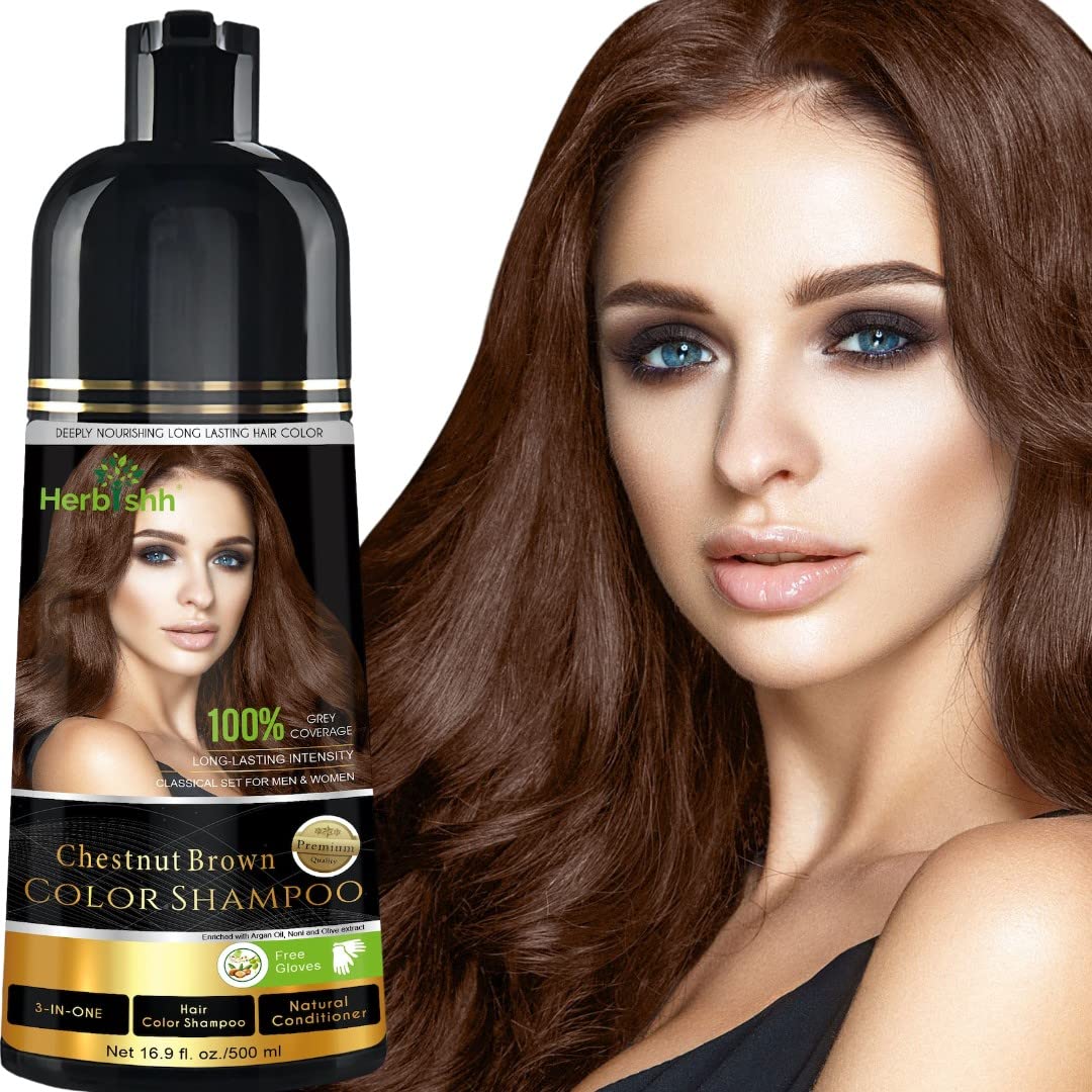 Hair Color Shampoo for Gray Hair – Magic Hair Dye Shampoo – Colors Hair in Minut...