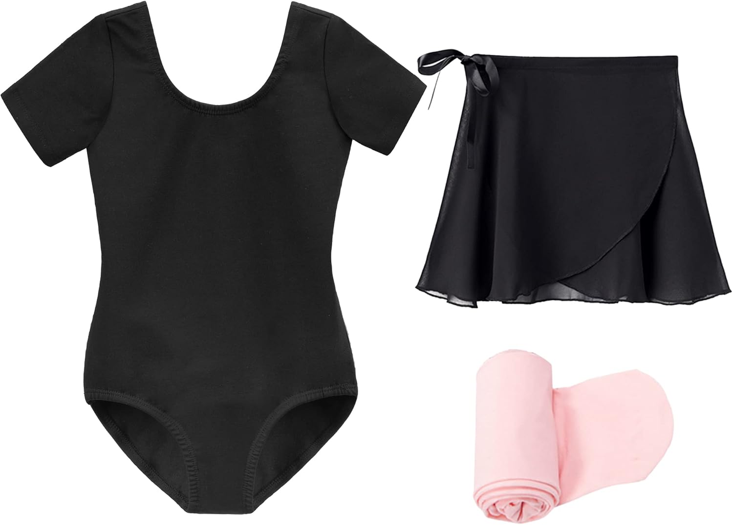 Elegant Stelle Ballet Leotards for Girls, Special Dance Dress Outfit Combo with...