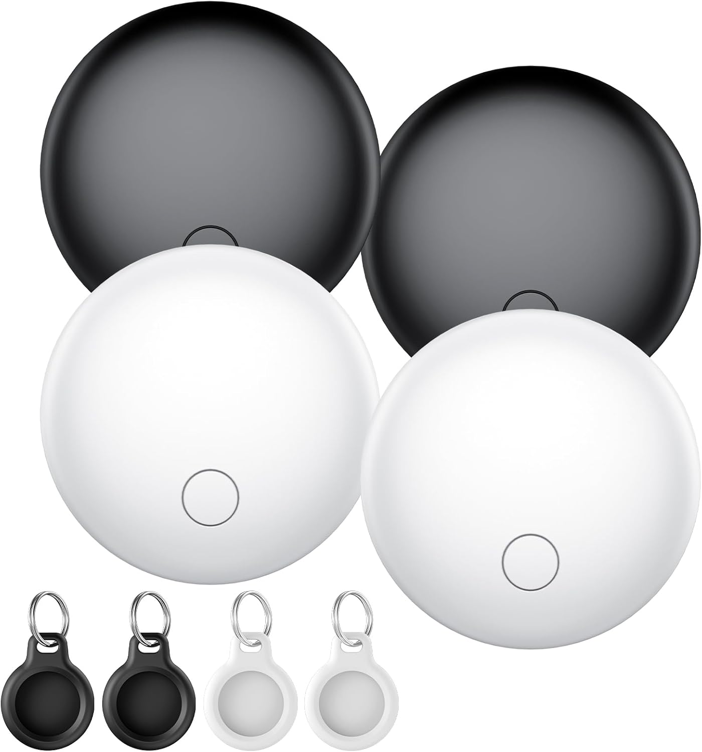 Air Tracker Tag-4 Pack, Item Finder Works with Find My App (iOS Only), Luggage T...
