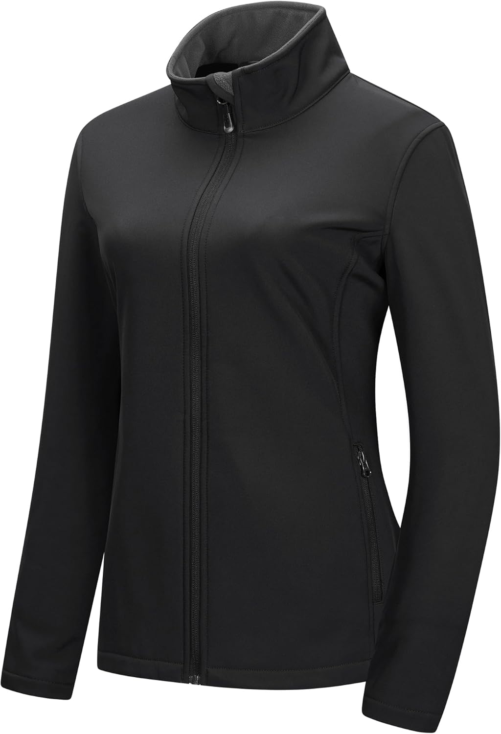 33,000ft Women's Lightweight Softshell Jacket Fleece Lined Windbreaker Waterproo...