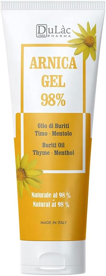 Dulàc - Arnica Gel 98% for Bruising and Swelling 100 ml, Arnica Gel for Muscle a...