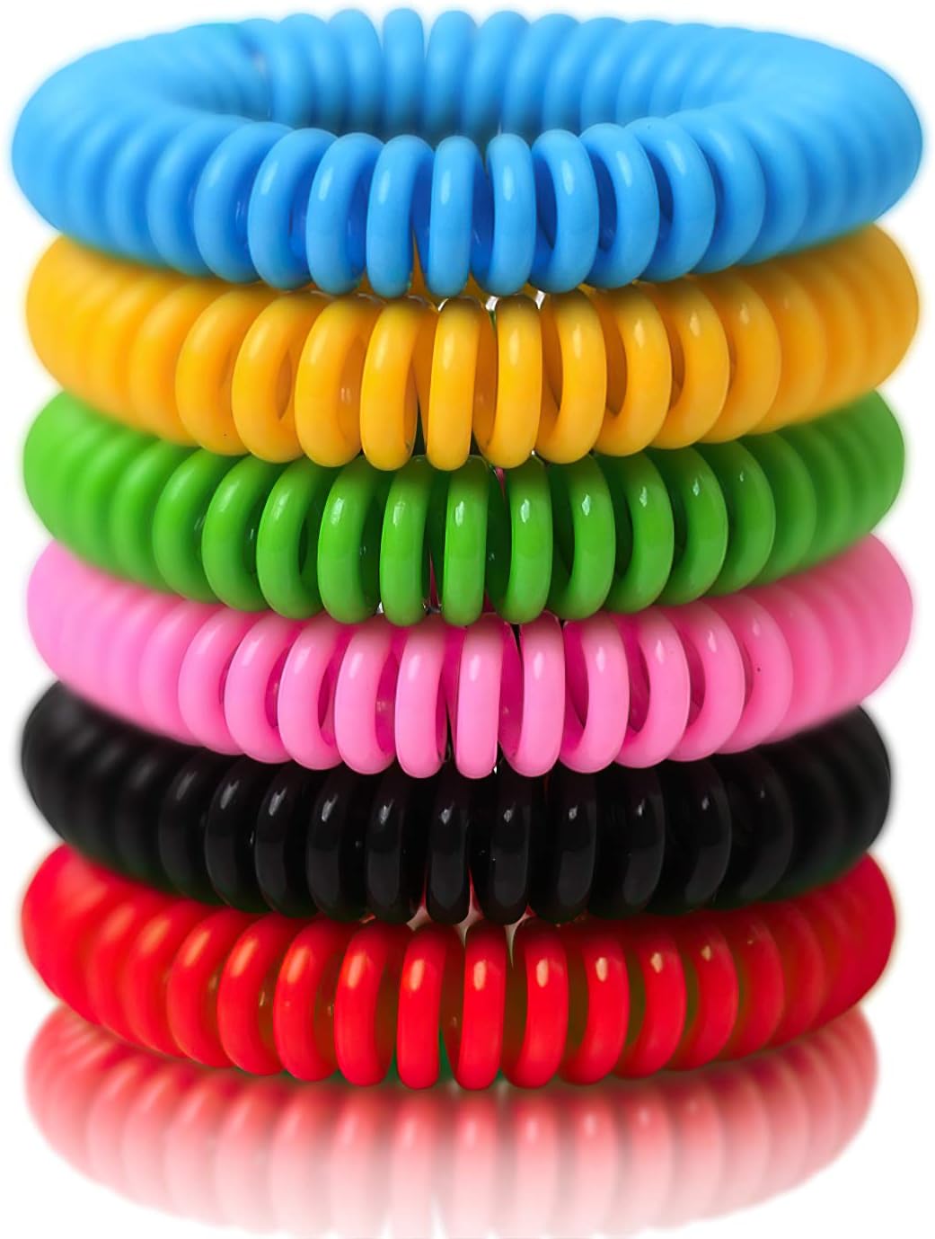Mosquito Bracelets, 12 Pack Individually Wrapped, DEET Free, Natural and Waterpr...