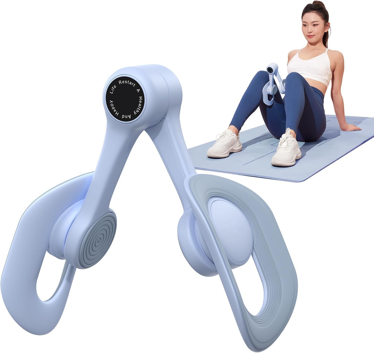 MERACH Thigh Master, Thigh Trainer, Pelvic Floor Muscle Trainer, Inner Thigh Exe...
