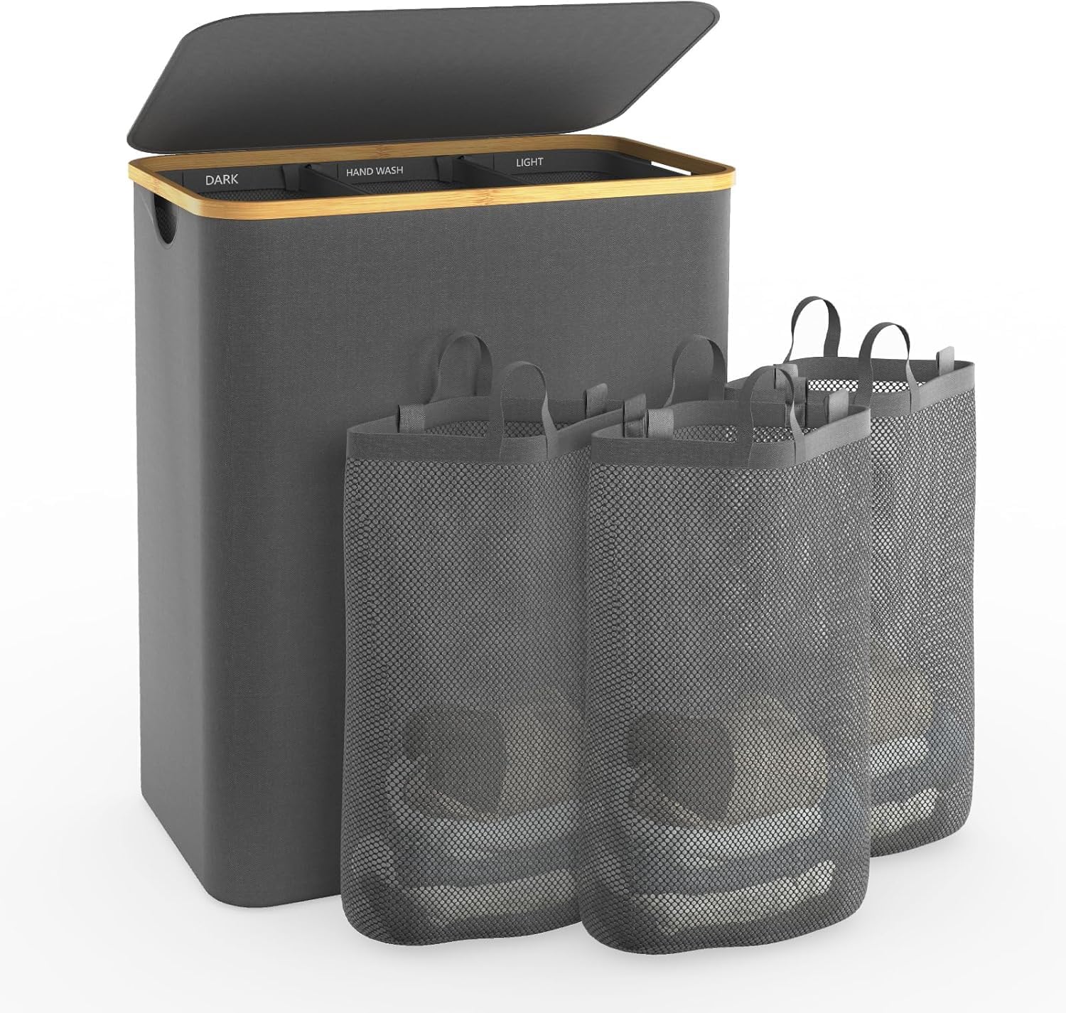 Laundry Hampers, Special Hampers for Laundry Basket with Lid, Innovative 160L Ex...