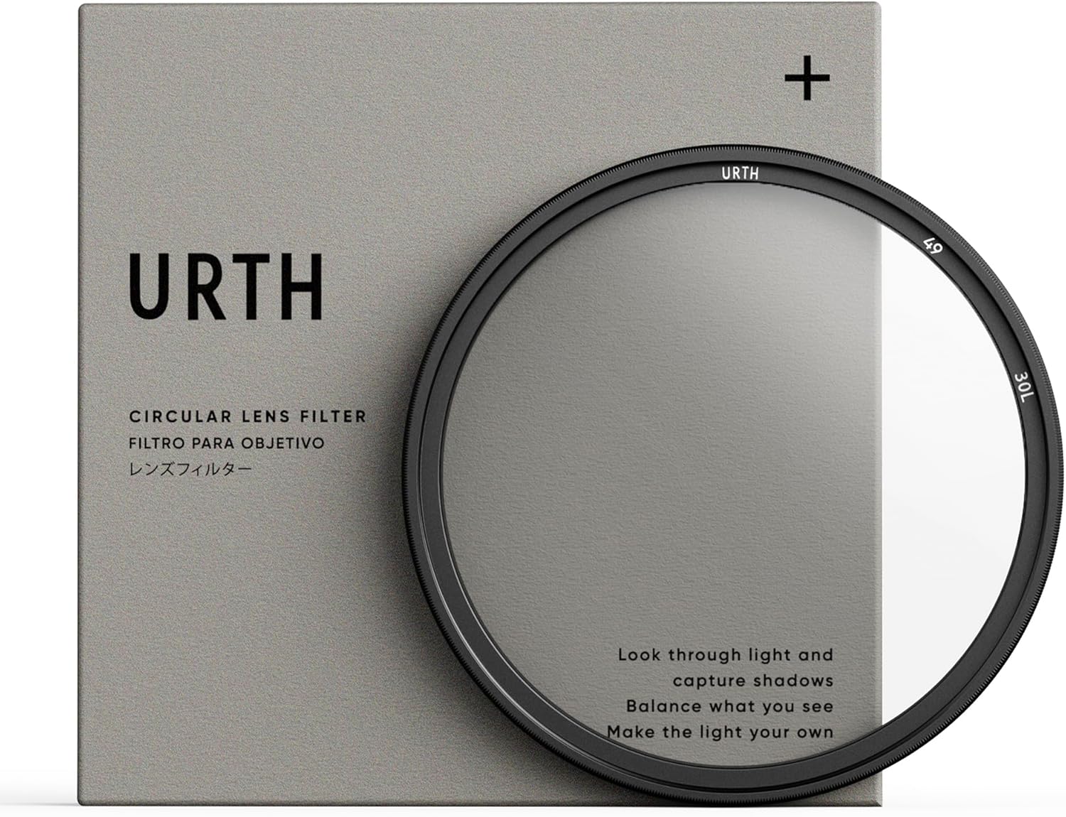 Urth 49mm UV Lens Filter (Plus+) — Ultra-Slim, 30-Layer Nano-Coated UV Camera Le...