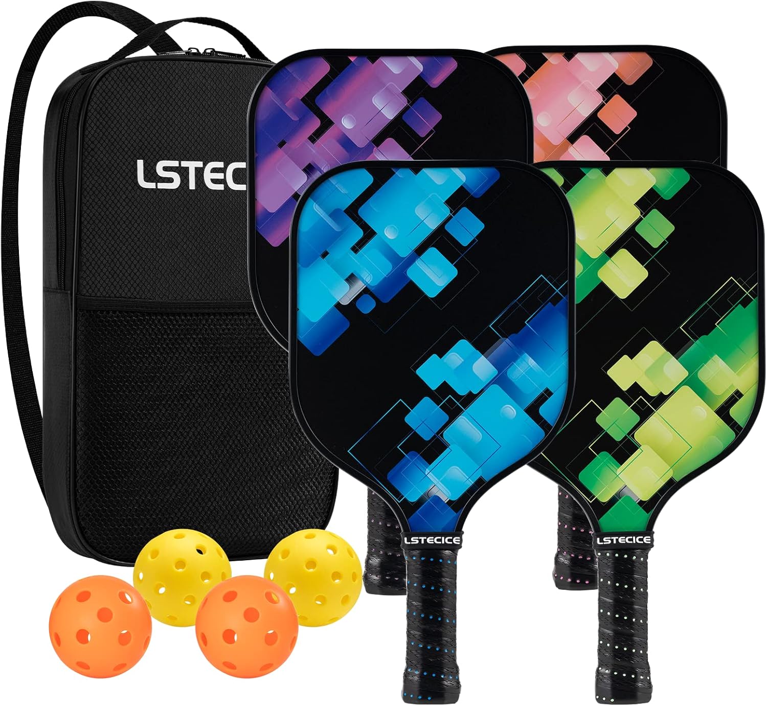 Pickleball Paddles, USAPA Standard Pickleball Paddles Set of 4 or 2 Rackets, Pic...