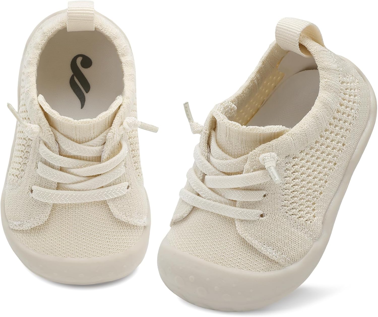 JIASUQI Baby Shoes for Toddler Boys Girls Sneakers Slip on Walking Shoes for Bab...
