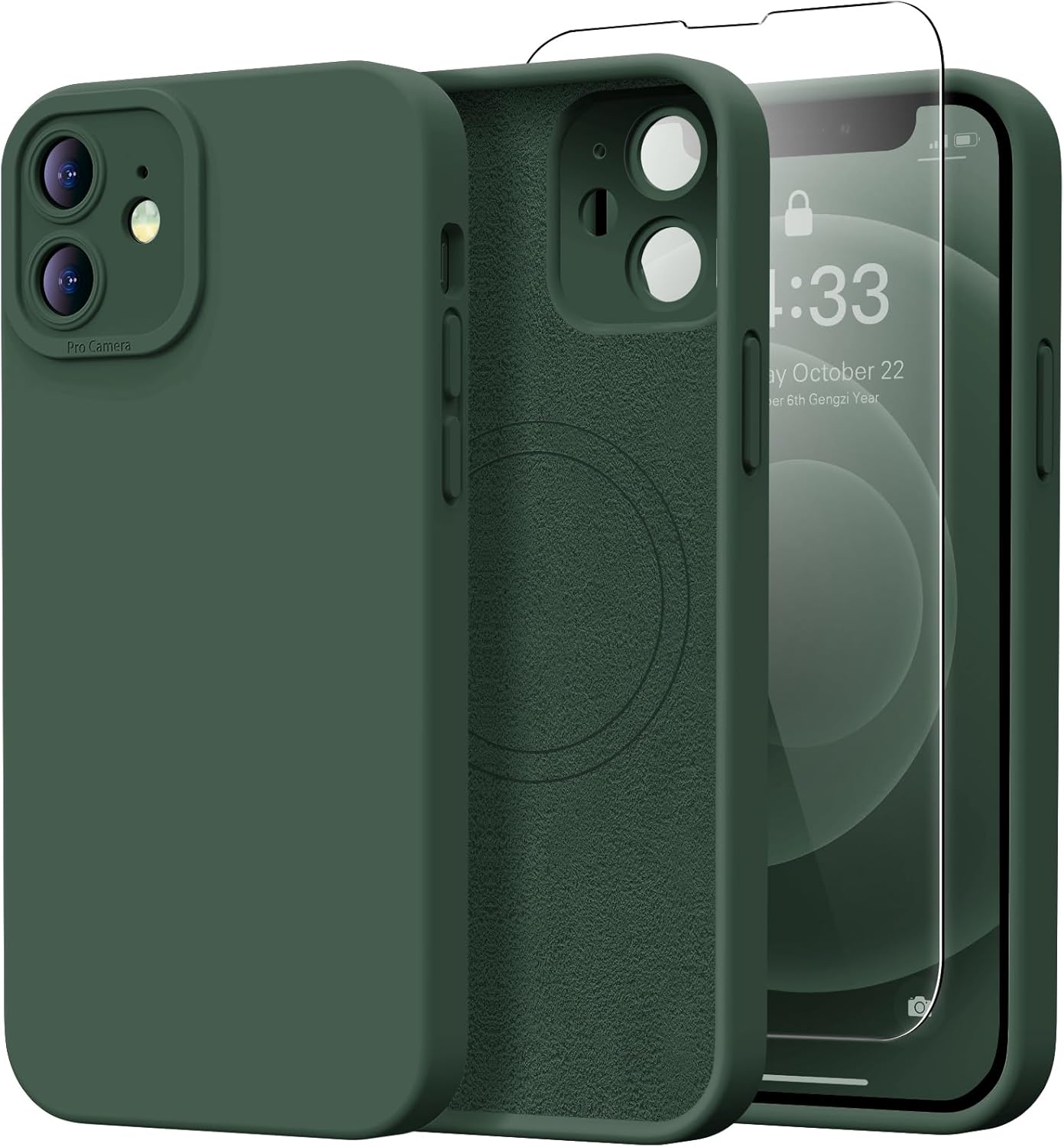 High-Quality Designed for iPhone 12 Case, Special Phone Case with Screen Protect...