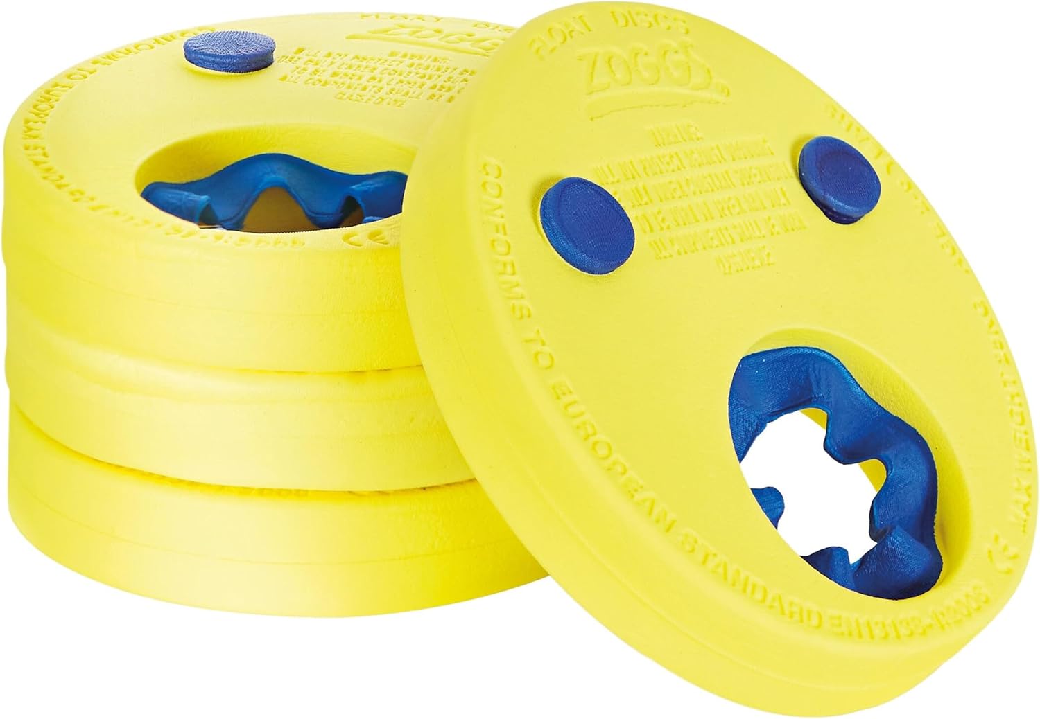 Zoggs Float Discs Armbands, Confidence Building Arm Bands, Safe Zoggs Swimming a...