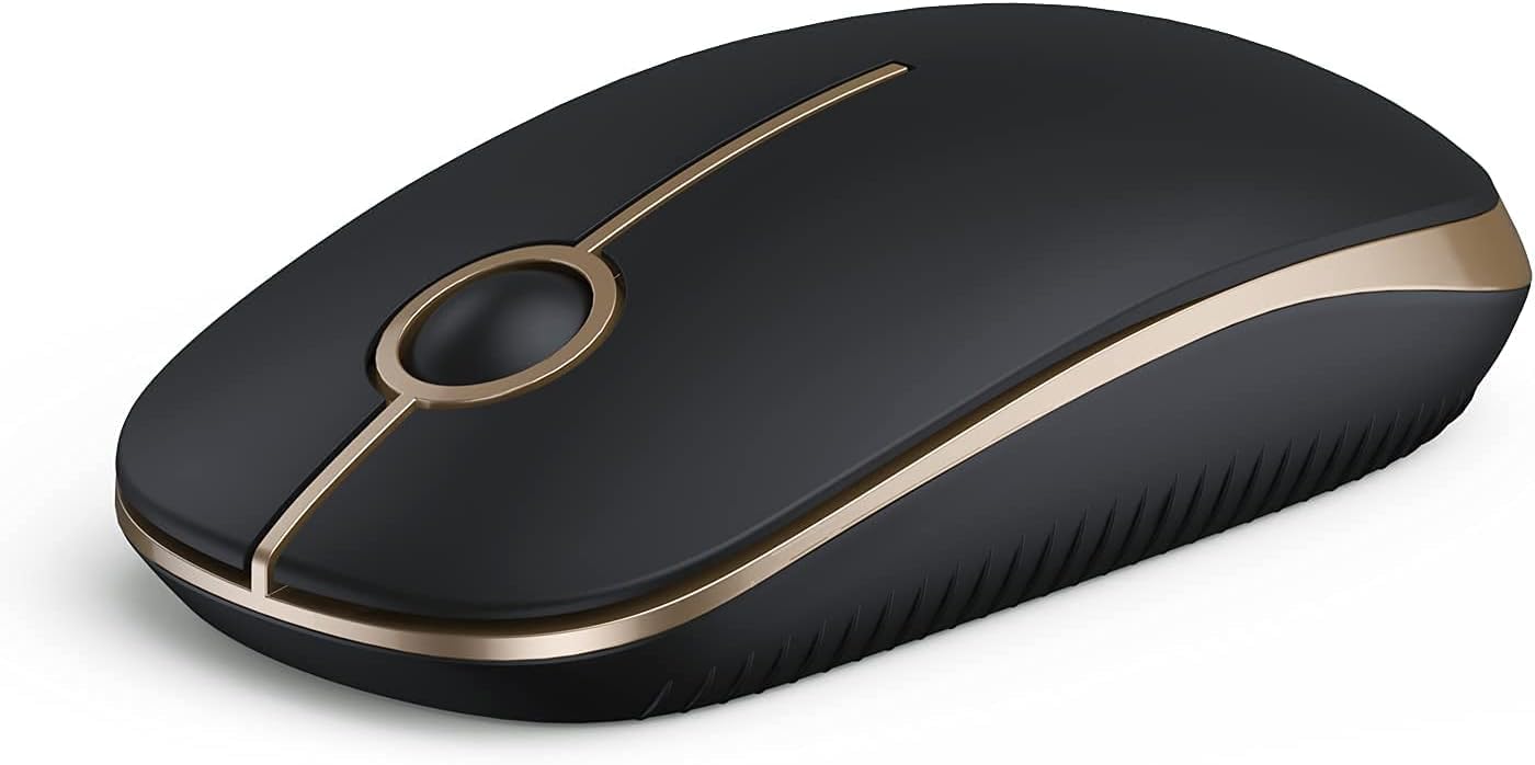 Seenda Wireless Mouse, 2.4GHz Silent Mouse with USB Receiver, 18 month battery l...