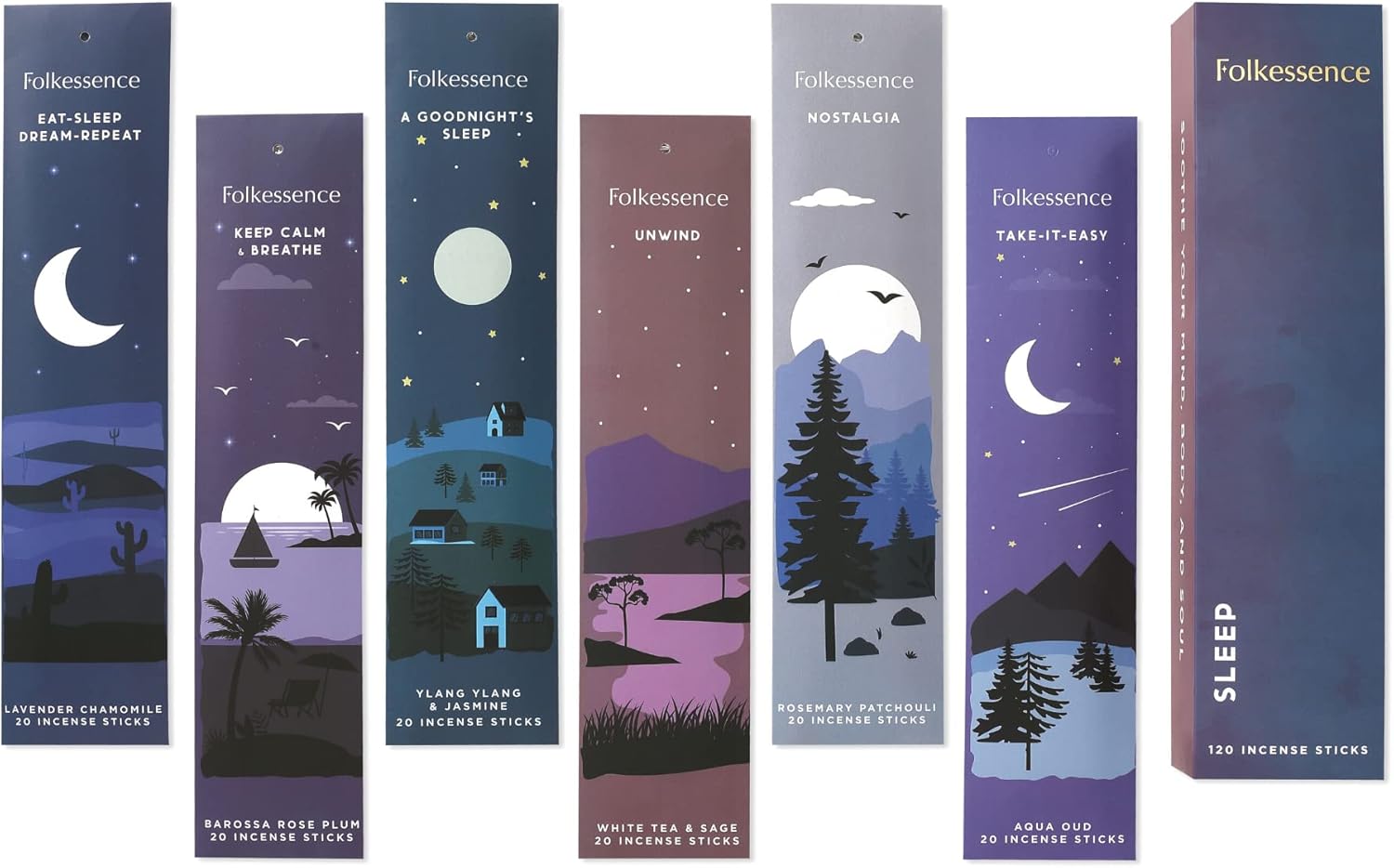 Folkulture Incense Sticks for Easter Gifts| Set of 6 (120 Non Toxic-Sticks') - R...