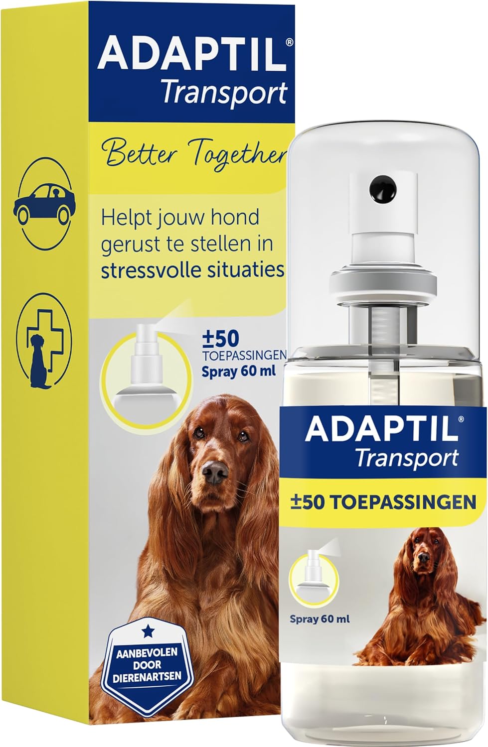 Adaptil Transport Spray For Dogs 60ml, Adaptil Dog Calming Spray Uses Pheromones...