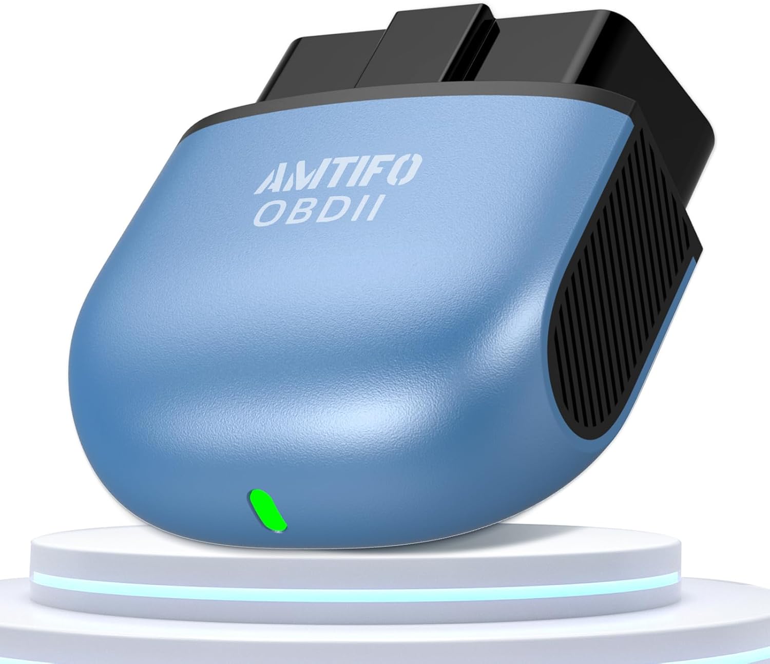 AMTIFO Bluetooth OBD2 Scanner Wireless - Auto-Connect, Clear Engine Codes, Live...