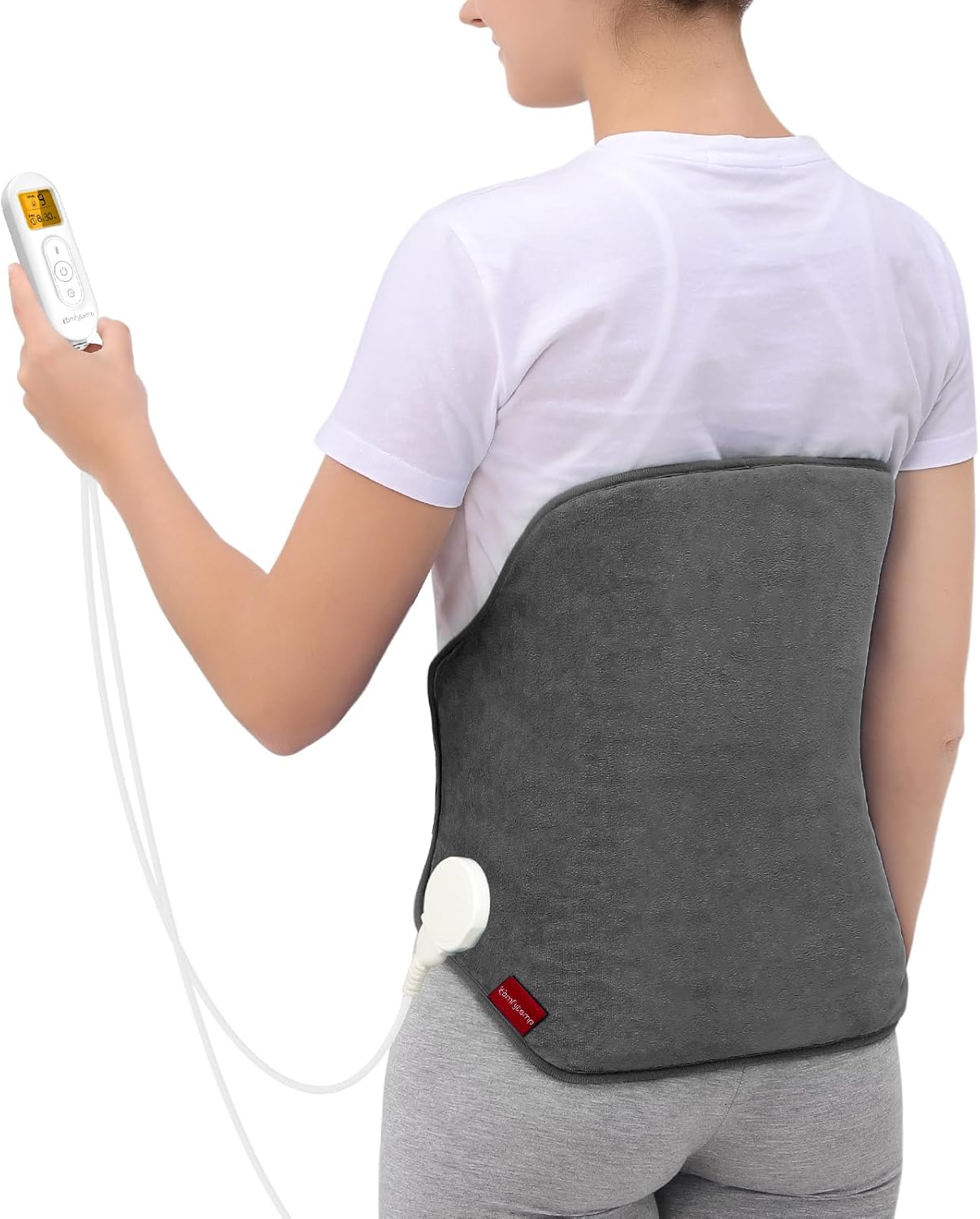 Upgraded Heating Pad for Back Pain Relief, Comfyte...