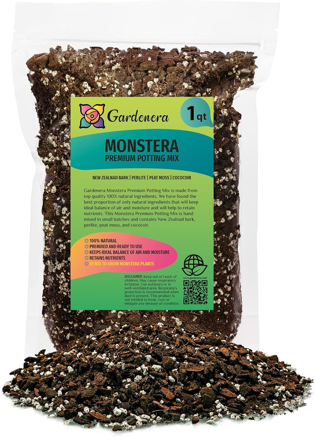 Premium Monstera Potting Soil, High-Quality Potting Mix for Monstera Deliciosa,...