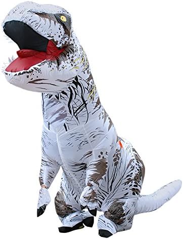 JASHKE Inflatable Costume Trex Dinosaur Costumes Halloween Costume Fancy Dress f...
