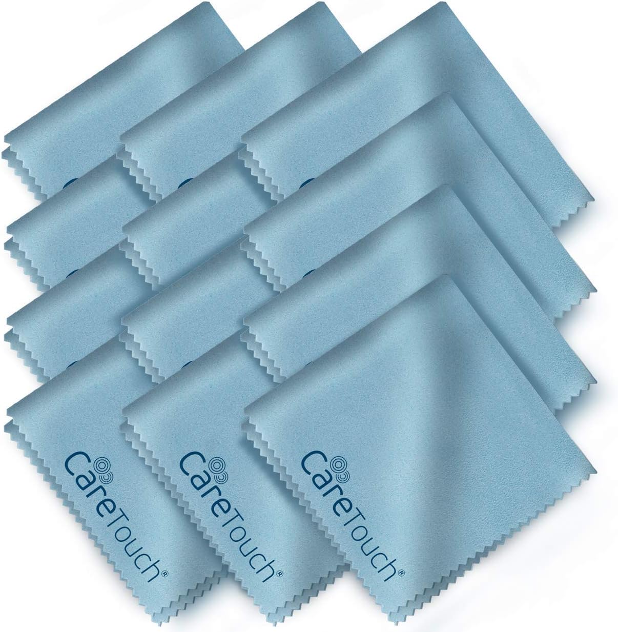Care Touch Eyeglass Cleaning Cloth, Premium Microfiber Cloth for Glasses, Reusab...