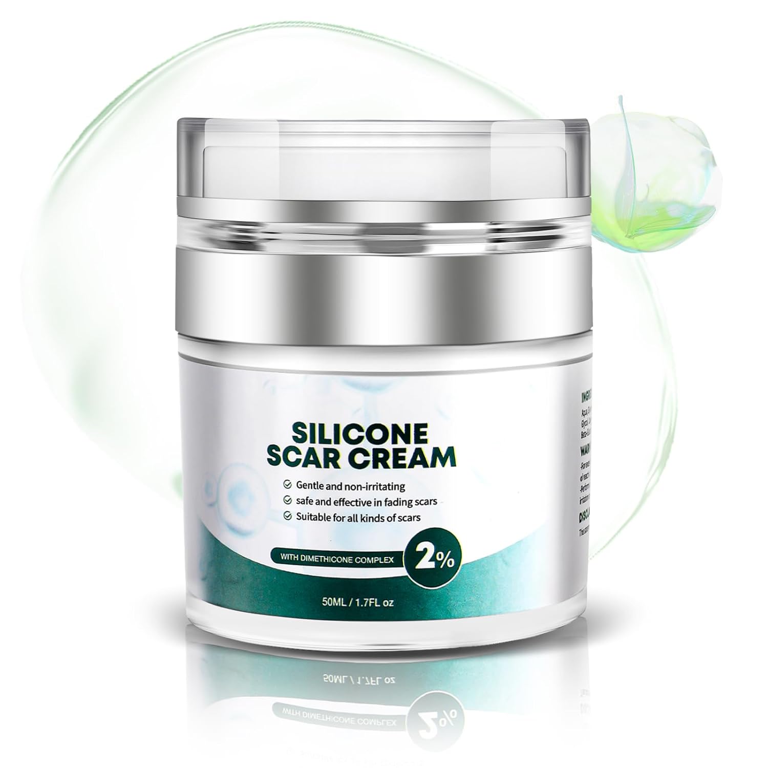 Advanced Scar Cream, Silicone Gel for Scars, Professional Scar Removal Cream for...