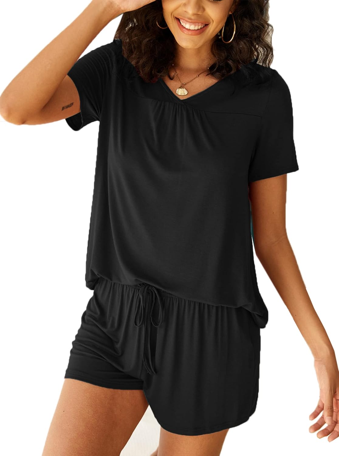 Avidlove Women's Shorts Pajama Set Short Sleeve Sleepwear Nightwear Pjs S-XXL Sm...