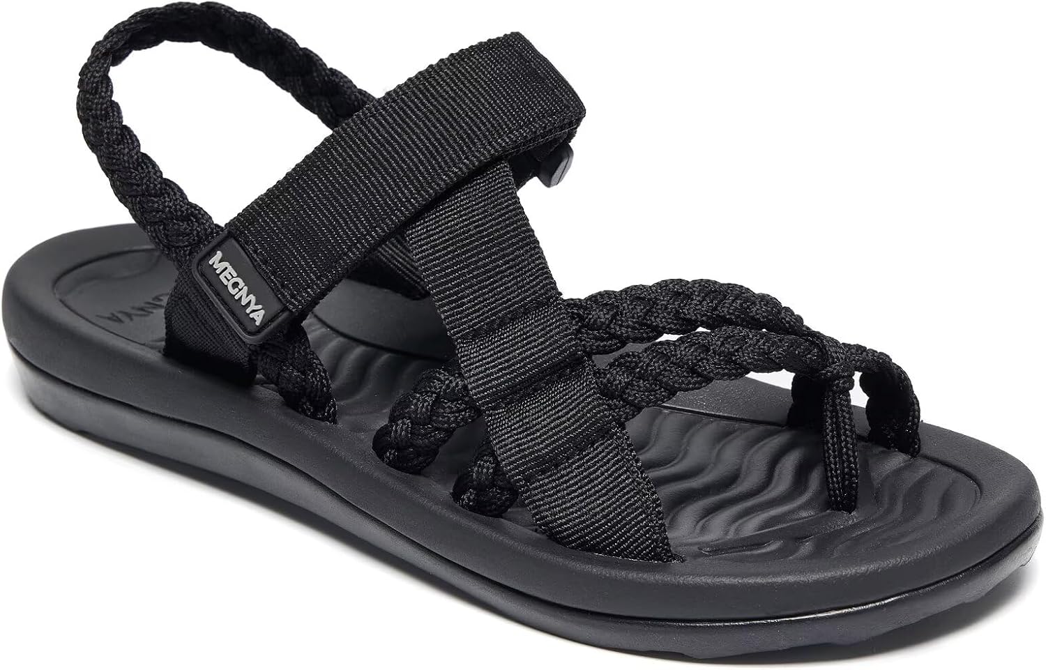 MEGNYA Hiking Sandals, Comfortable Walking Flip Flop Sandals with Arch Support,...