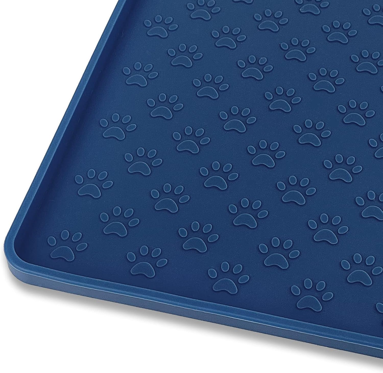 Silicone Pet Placemat for Dog and Cat, Waterproof Non-Slip Pet Feeding Bowl Mats...