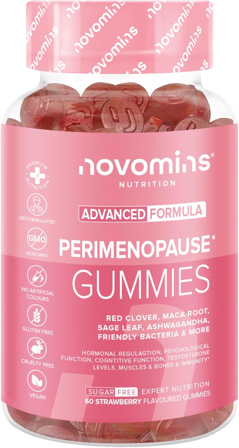 Novomins Perimenopause Gummies - Perimenopause & Menopause Supplements - with Re...