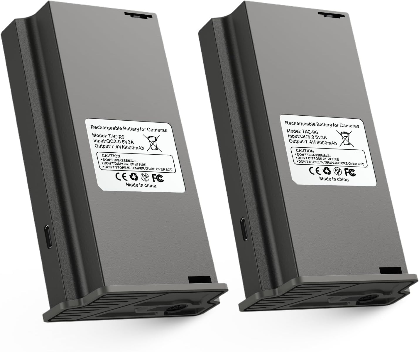 Rechargeable Lipo Lithium Battery Pack, Exclusive Trail Camera Battery Compatibl...
