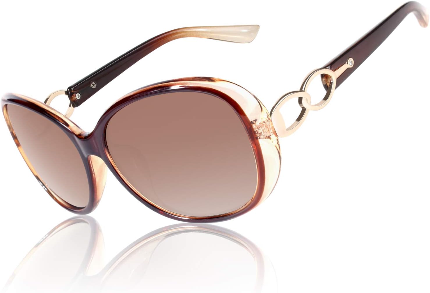 CGID Sunglasses Womens Polarised Retro Designer Ladies Sun Glasses Big Frame Ove...