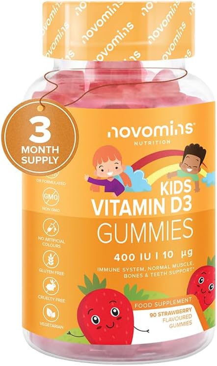 Kids Vitamin D - 3 Month Supply - Kids Vitamins – Vitamin D Gummies – 90 Chewabl...