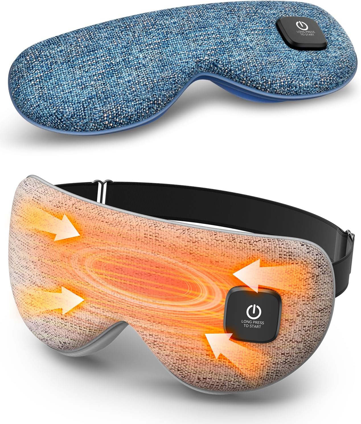 Heated Eye Mask - Cordless Eye Mask for Dry Eyes, FSA HSA Eligible, Eye Relief,...