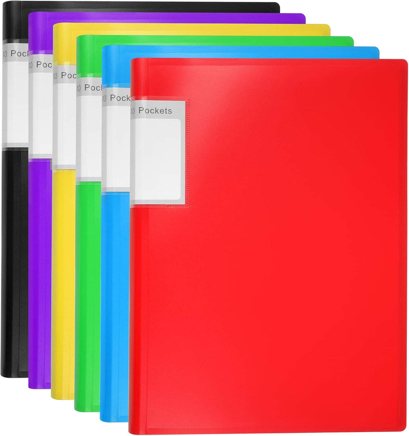 A4 Display Book Display Folder with Plastic Sleeves Presentation Folders Project...