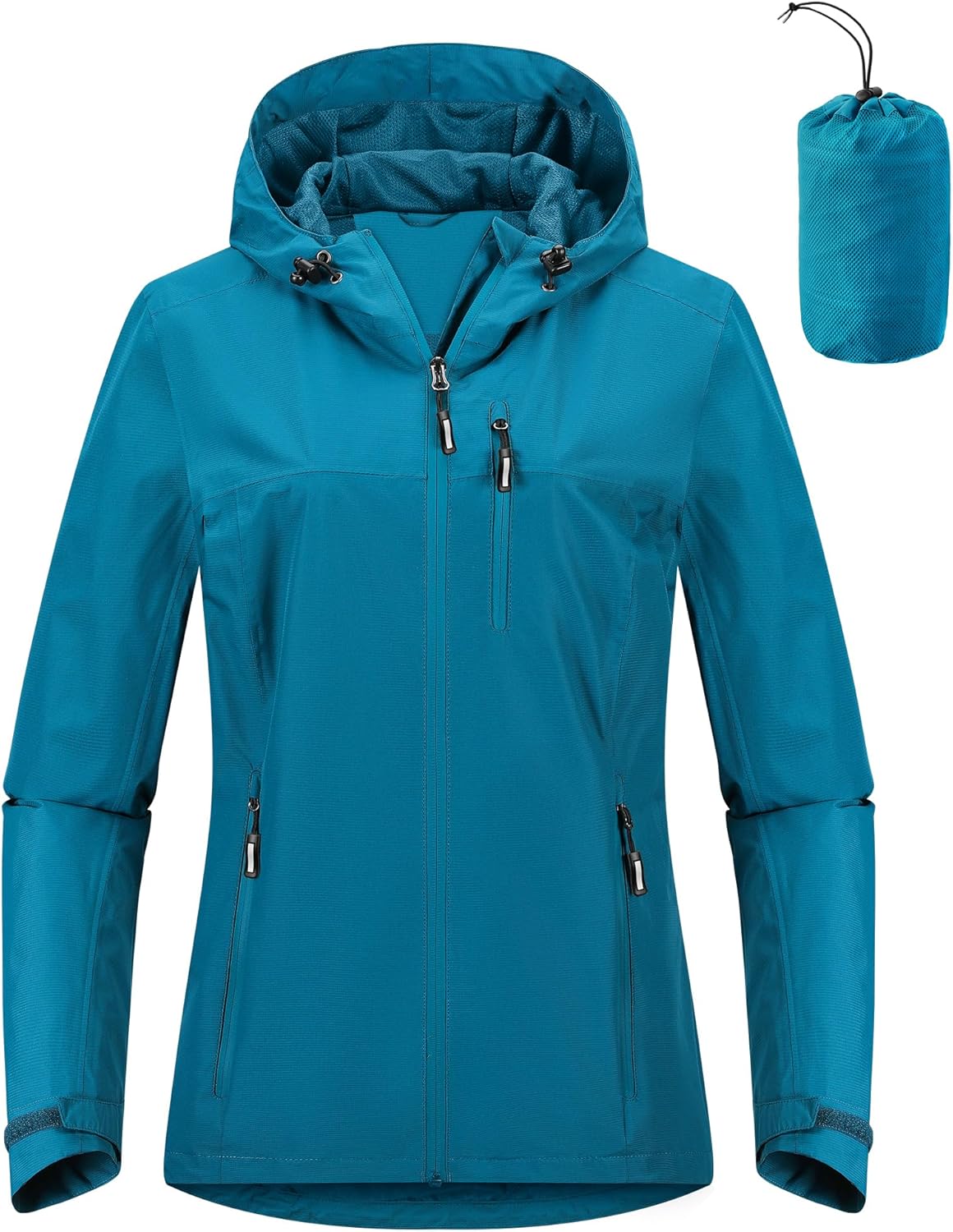 Unique Outdoor Ventures Packable Rain Jacket, Special Lightweight Waterproof Rai...