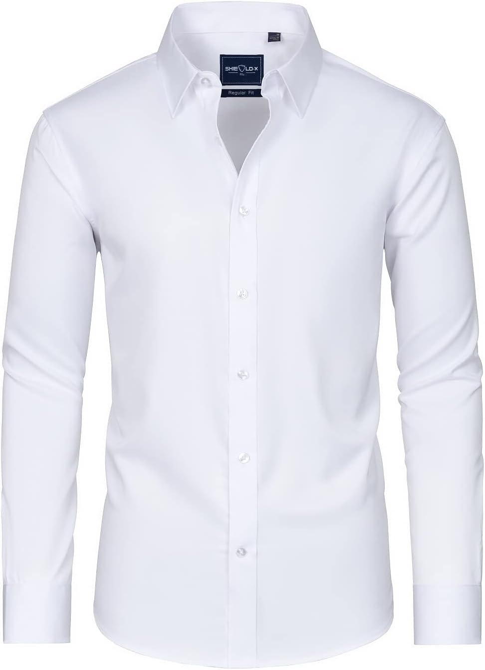 Alimens & Gentle Slim Fit Mens Dress Shirts for Men Button Down Long Sleeve Dres...