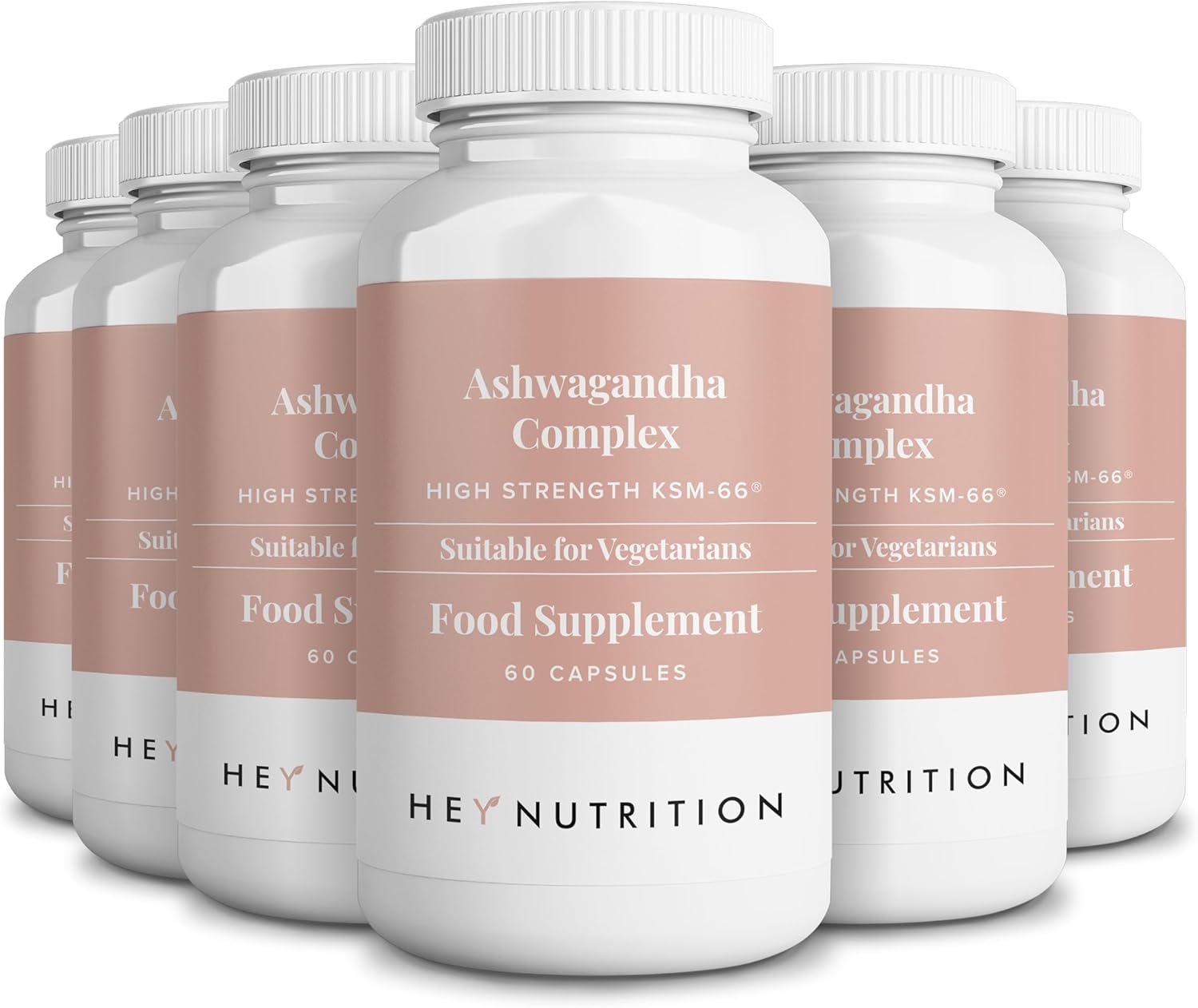 Hey Nutrition Ashwagandha Complex 9000mg Supplement - High Strength KSM-66 - Boo...