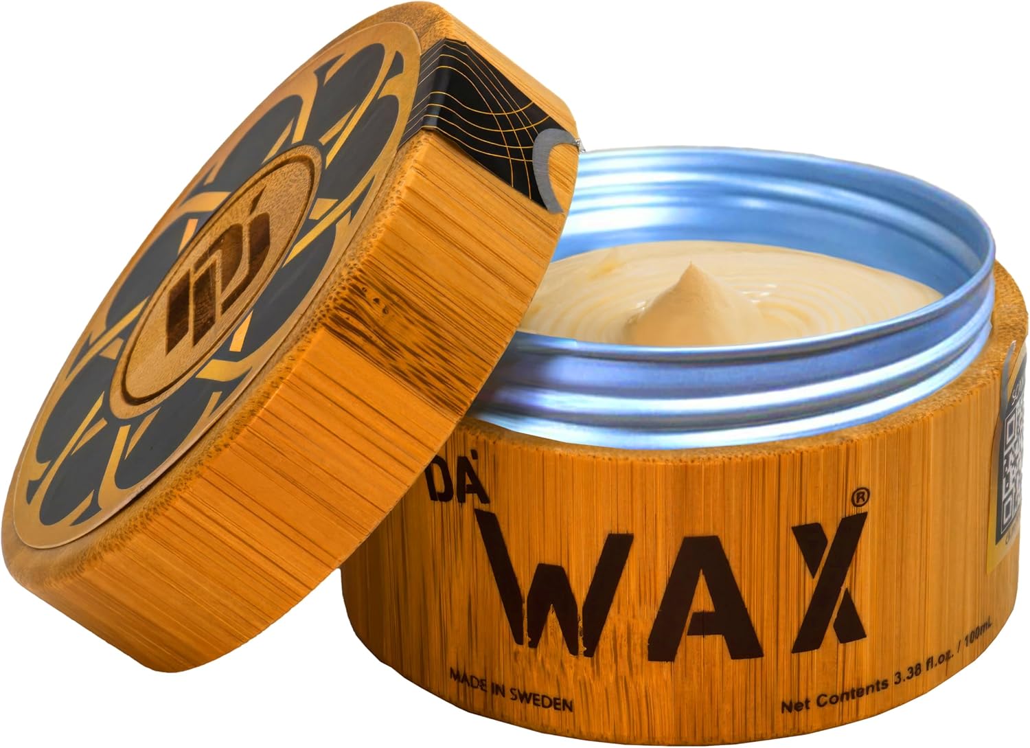 Da’Dude Da Wax: Hair Wax for Men, Strong Hold & Matte Finish, Eco-Friendly Bambo...