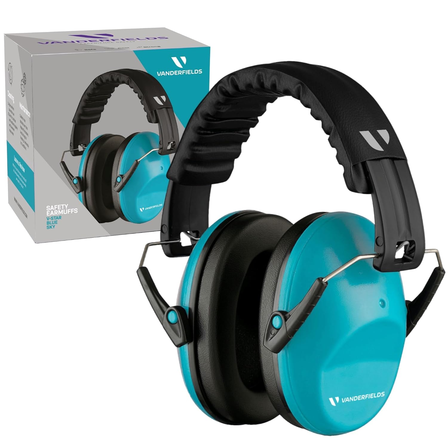 Vanderfields Kids Ear Defenders - 26dB SNR Adjustable Ear Defenders Children Age...