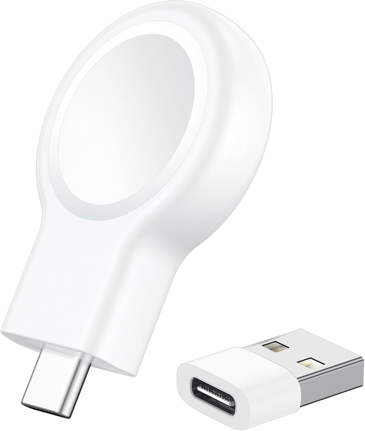 𝟐𝟎𝟐𝟓 𝐔𝐩𝐠𝐫𝐚𝐝𝐞 for Apple Watch Charger,Magnetic Portable iWatch Charger USB C&USB...