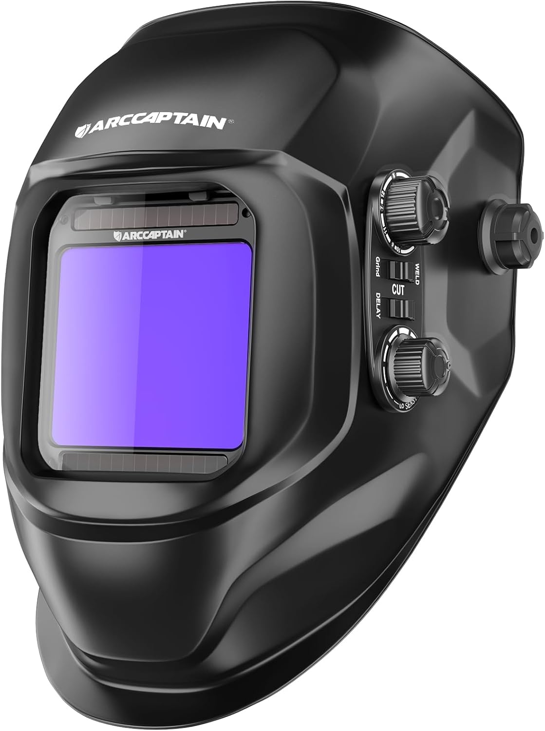 ARCCAPTAIN Welding Helmet Auto Darkening, 3.94"X3.66" Large Viewing Screen True...