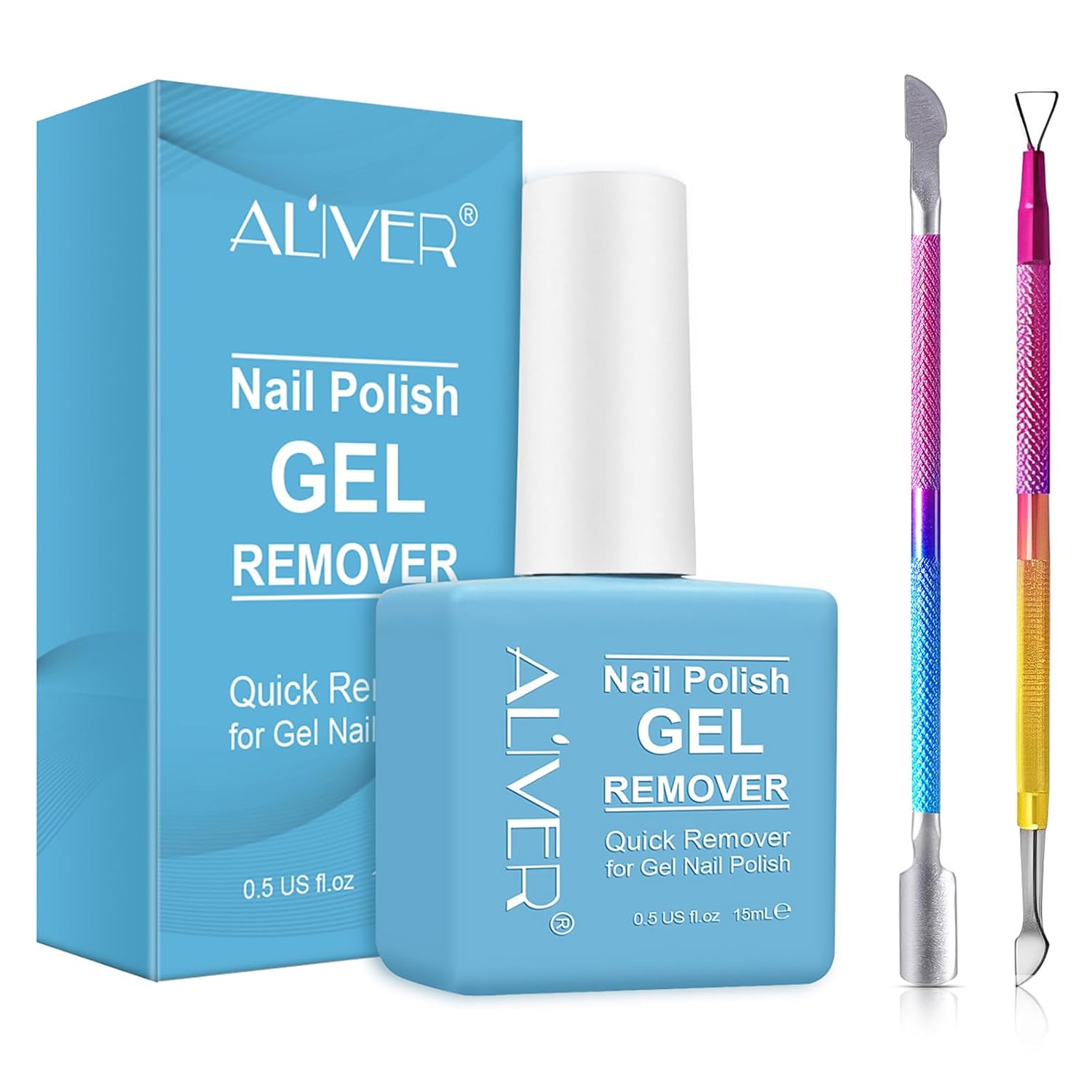 Gel Nail Polish Remover, Nail Polish Remover for Gel Nails, Professional Gel Nai...