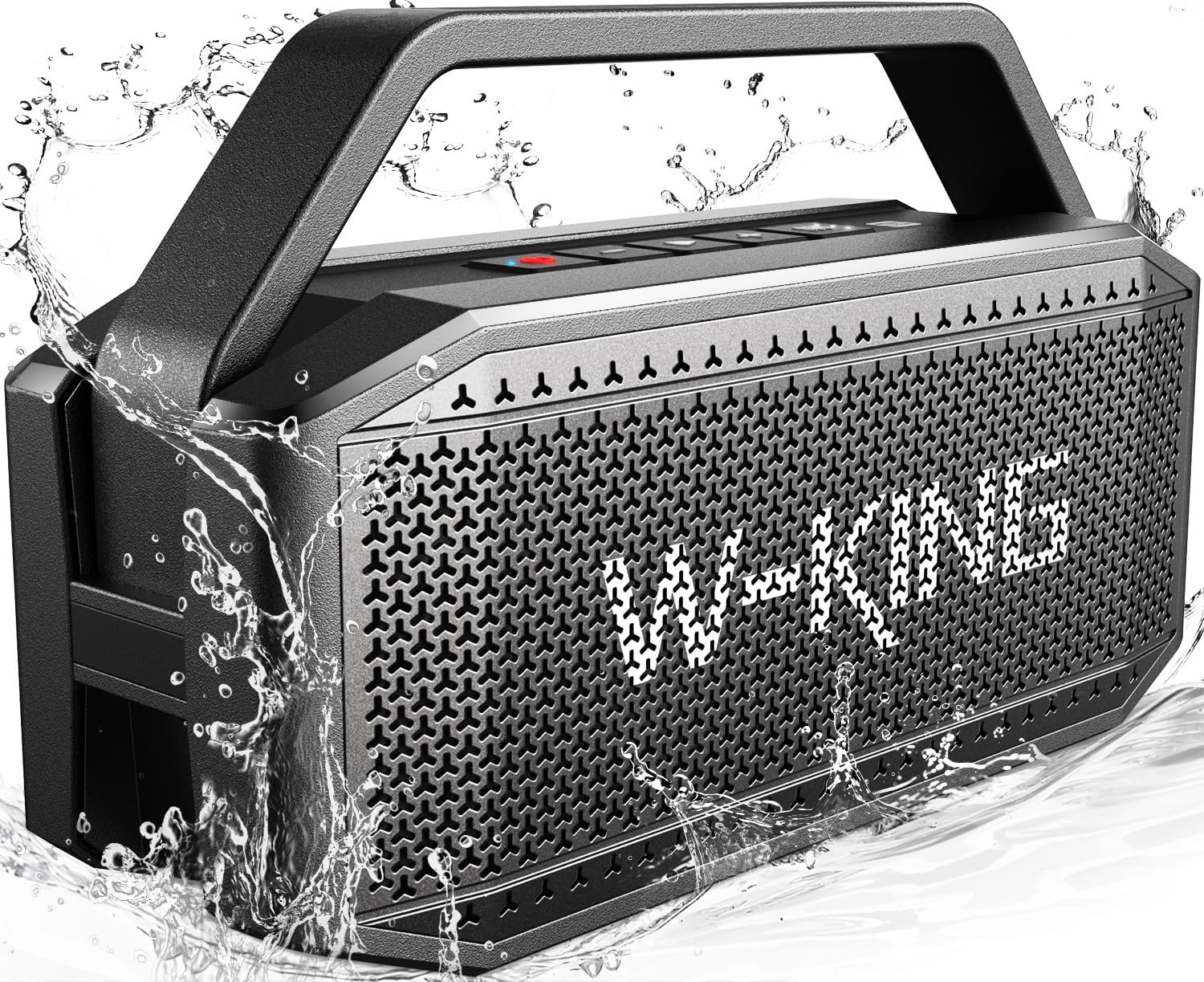 W-KING Portable Speakers Bluetooth Wireless Loud, 100W Max Waterproof Outdoor Bl...