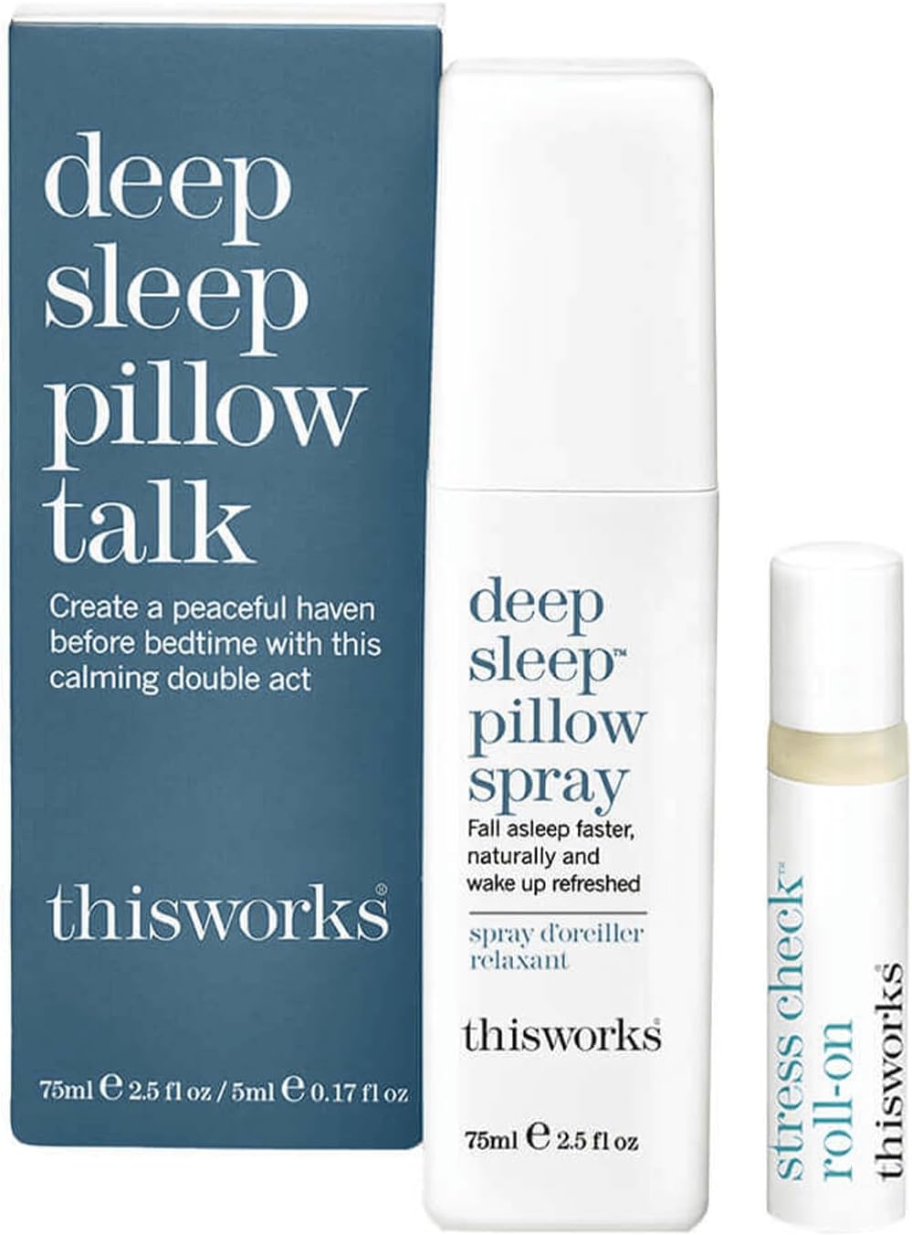 This Works Deep Sleep Pillow Talk Kit - Gift Set with Deep Sleep Pillow Spray 75...