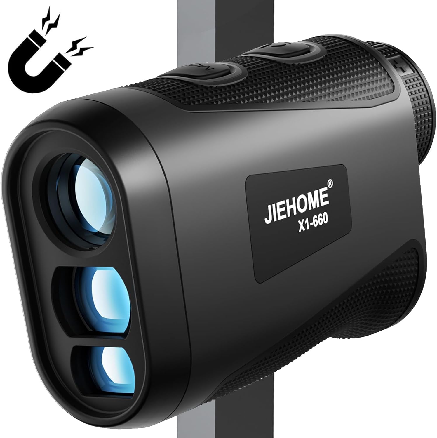 X1 Golf Rangefinder with Slope, Flagpole Lock and Vibration, 660/1100YDS Laser R...