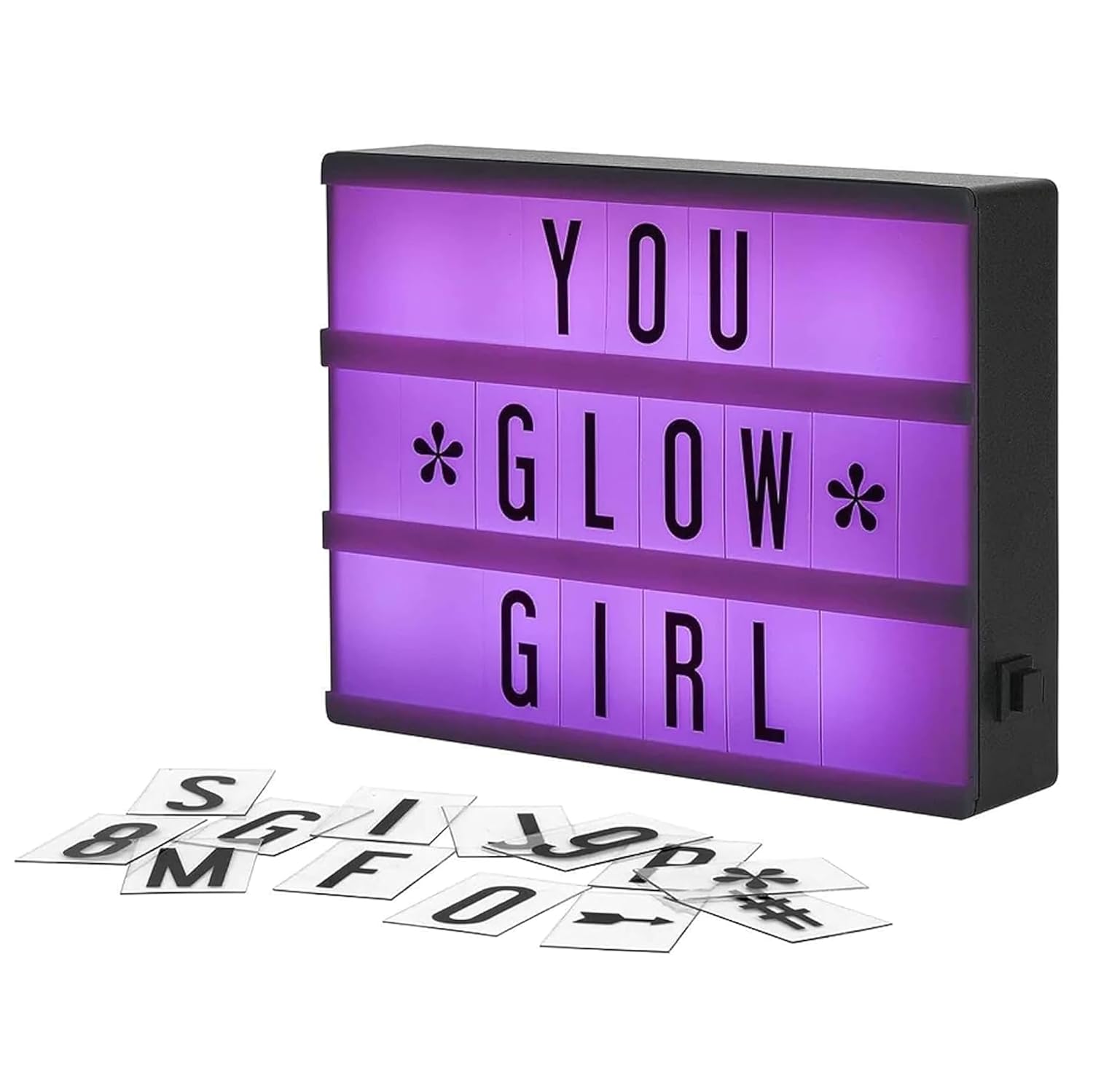 My Cinema Lightbox - RGB Color Changing Cinema Light Box, 20x15cm - 100 LED Ligh...