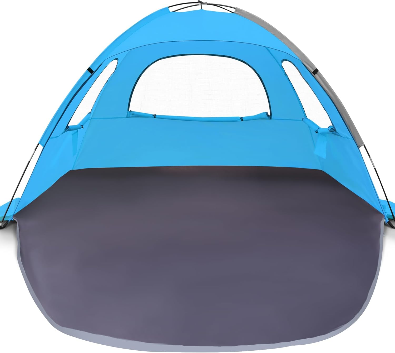 WhiteFang Beach Tent, Special Portable Sun Shade Shelter for 3/4/6 Person, Innov...