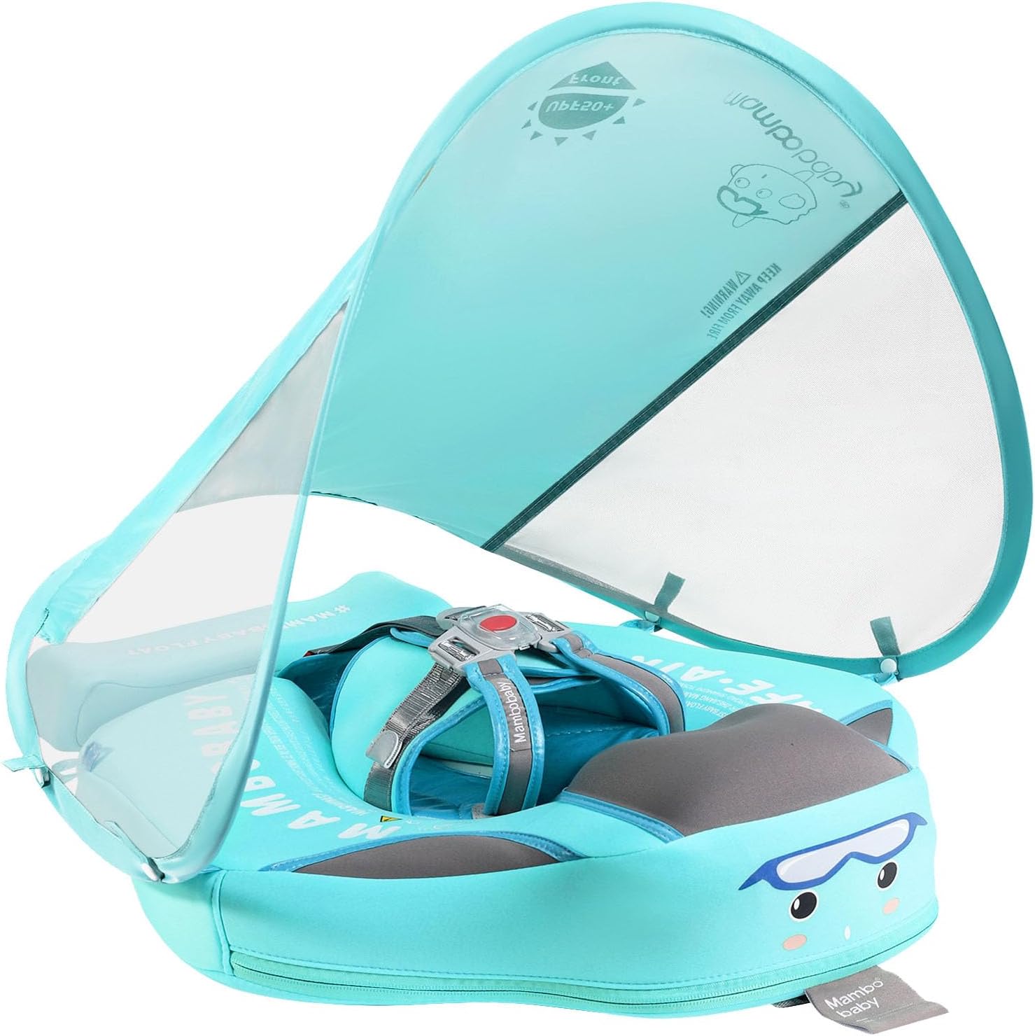 Baby Floats for Pool with Canopy Removable Sun Protection Canopy Mambobaby Float...