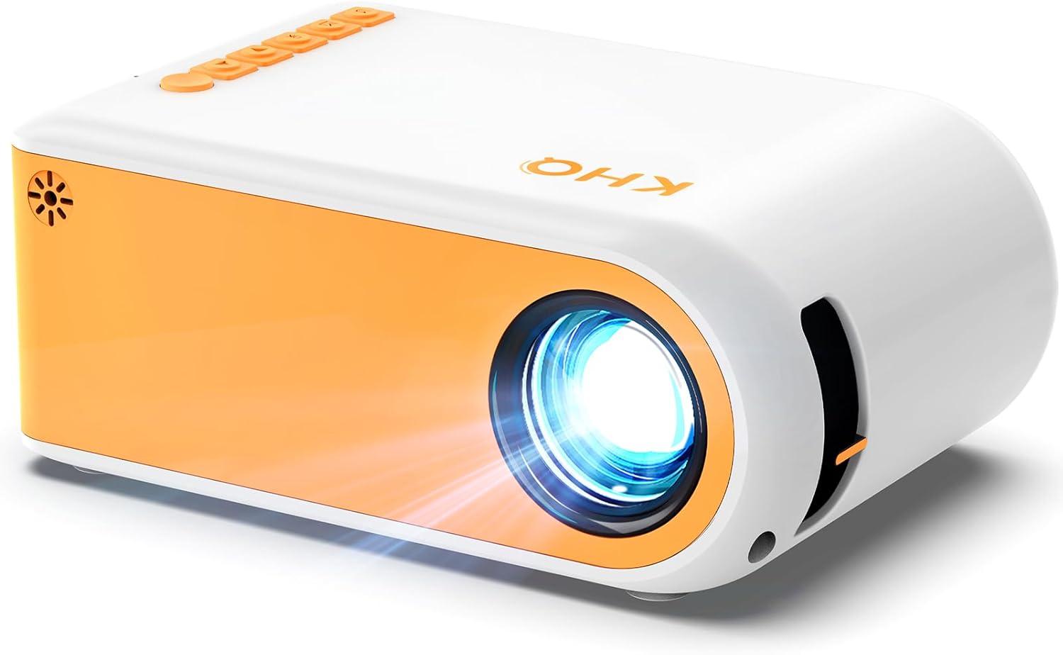 Mini Projector, Upgraded Portable Projector Support 1080P 170" Mini HD Movie Pro...