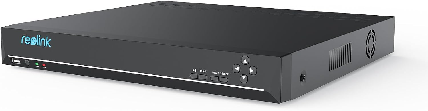 REOLINK 36CH Network Video Recorder for Home Security Camera System,Only Work wi...