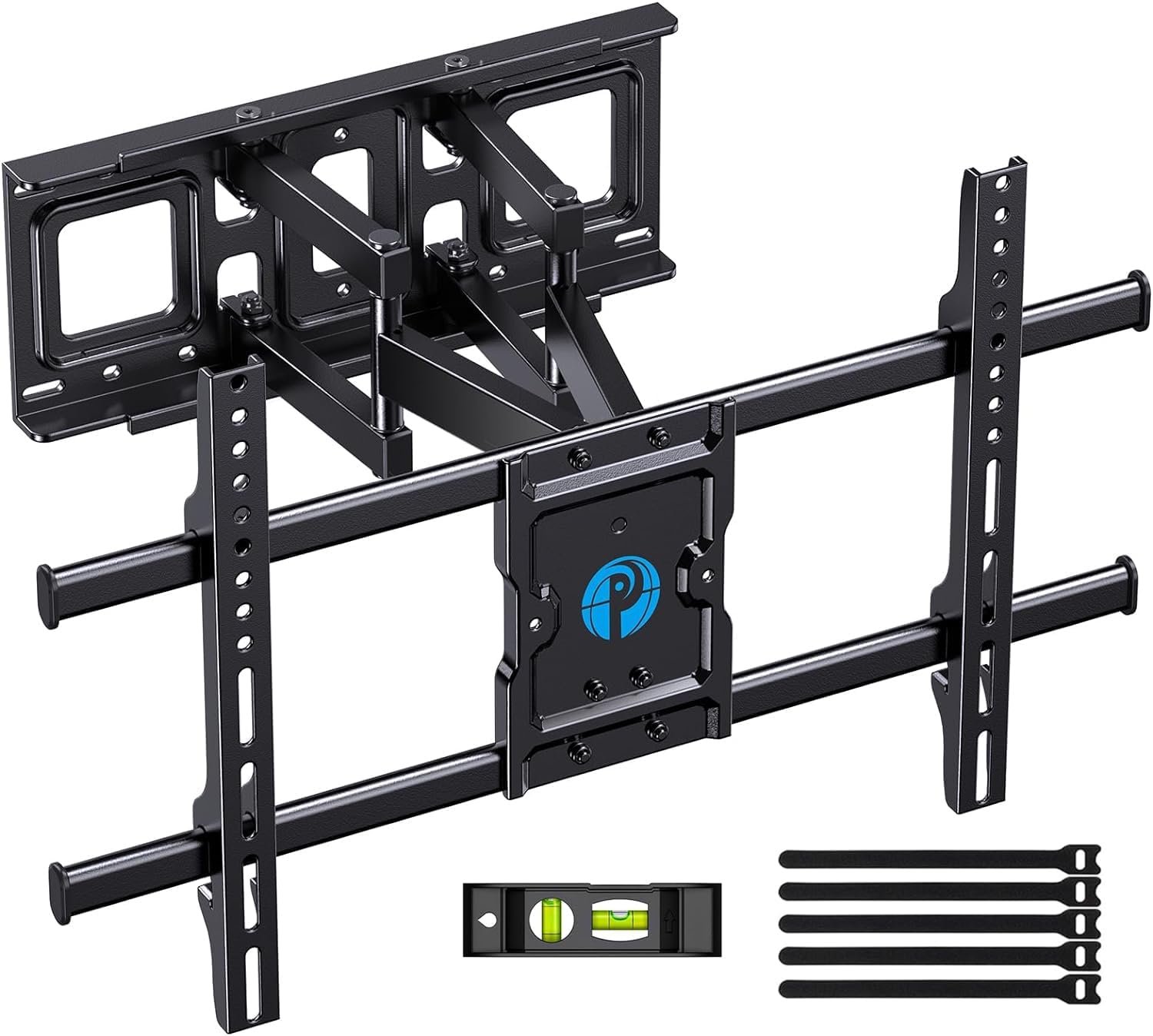 Pipishell Full Motion TV Wall Mount for Most 37-75 Inch TVs up to 132lbs, Wall M...